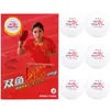 Bord Tennisbollar Double Fish 3 Stars White Balls V40 Material Plastic ABS SEAM Ping Pong Balls ITTF Godkänd 230320