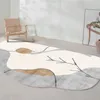 Dywan Nordic Style Nieregularny salon sypialnia sypialnia nocna dywan heterogonalny s sofa stolik kawowy mata podłogowa wkładka do sformułowania 230320