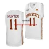 NCAA Basketball College Iowa State Cyclones 1 Izaiah Brockington Jerseys 11 Tyrese Hunter 22 Gabe Kalscheur 2 Caleb Grill 5 Aljaz