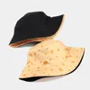 Nowy kreatywny rozwój sera Kapelusz dwustronny Hat Fisherman Hat Outdoor Składany Basin Sun Hat HCS230