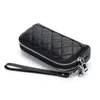 Bolsas de noche Comfortskin Lady Clutch Primera capa Cuero de vaca Doble cremallera Gran capacidad Diamante Cuero Casual Pequeño bolso 230320