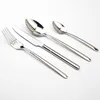 Dinnerware Sets Cozy Zone Luxury Cutlery Steel Quality 24Pcs Tableware Knives Forks Dining Dinner Western Food Restaurant 230320