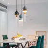 Pendelleuchten Moderne Kristallglaslampe Lichter Luxus Nordic Lustre LED Restaurant Hanglamp Schlafzimmer Kronleuchter Küchenarmaturen