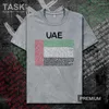 Men's T Shirts United Arab Emirates UAE Mens Shirt Tops T-shirt Short Sleeve Clothes Sweatshirt National Team Country Sports Fashion