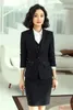 Ternos femininos Blazers Blazer formal Blazer cinza feminino Ternos de negócios Trabalho Use escritório de escritório 3 peças Salia colete e jaqueta 230320