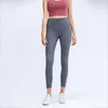 Womens Workout Leggings Designers Yoga Lululemens Pantalon Haute Qualité Taille 32 Couleurs Sports Gym Wear Classic Luxurys Elastic Fitnessxozh