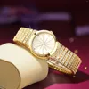 Polshorloges Weelucks K1001 dameshorloge luxe kwarts horloges volledige diamanten band waterdichte mode elegante sporten voor vrouwen 2023