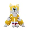 Süper Sonic Peluş Bebeği Tarsnak Hedgehog Bebeği Çocuk Hediyesi 25-40cm