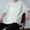 Herren T-Shirts locker und modisch Freizeit Original Stay Wind Yamamoto Stil Kurzarm dunkles T-Shirt Sommer Männer BF Personalit