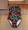 Mädchen Badeanzug Einteiler Druck Kleidung Bademode Designer Kinder Sommer Bikini Badeanzug Kinderkleidung