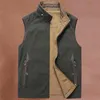 Men's Vests Man Dress Up Formal Vest Gentleman Sleeveless Releases Army Male Clothes Black Waistcoat Sack Social Luxury 230320