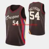 Men Patrick Patterson Quinn Cook Larry Nance Jr. Tony Snell C.J. Damian Lillard McCollum Chocolate 2021 Basketball City Jersey