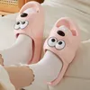 Pantofole Cute Cartoon Puppy Design Donna Sandali morbidi antiscivolo Bagno interno Coppia EVA Slides Summer Fashion Donna Scarpe 230320