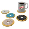 Tischsets, 4 Stück, niedliche Donuts, rutschfest, kreativ, für Zuhause, Küche, Topflappen, Kekse, Kekse, umweltfreundlicher Kunststoff