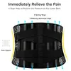 Slimming Belt Back Braces for Lower Back Pain Relief with 6 Stays Breathable Back Support Belt for MenWomen for work lumbar support belt 230317