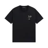 Designer Mens T-Shirts Arcterys T Shirts Sweaters High-quality Bird Brand Short-sleeved Double-yarn Pure Cotton Fabric 2023 Senior T-shirts for Men and 3TAY