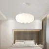 ペンダントランプクラウドランプシェードライトホームリビングルームの装飾導入天井フィクスチャチルドルームの寝室シンプル調光器シャンデリア