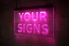 Lighting Your Signs LED Strip Lights Light Sign Night Custom Signs Free Design Dropshipping 3D Engraving Wholesale Home Decoration Shop Bar