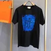 Męskie koszulki projektant H Summer krótkie rękawowe T-shirt męskie bluza H Graffiti Koń nadruk okrągła szyja T-shirty bawełny luksusowe koszulki pullover mężczyźni kobiety swobodne koszulki ojcq