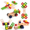 Ferramentas Oficina de Ferramentas Montessori Kids Toys Caixa de ferramentas de madeira fingir jogo Conjunto pré -escolar Infantil parafuso de porca Simulação Ferramenta de carpinteiro 230320