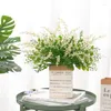 Fiori decorativi 1 pezzo Simulazione Colorful True Lover Tear Plant Decorazione di nozze Home Fresh Wind Green