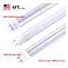 Led Tubes 4Ft T8 Tube Light Bbs 18W 22W 28W 4 Foot T12 Replacement For Flourescent Fixtures Clear / Frosted Power Bypass Ballast Gar Dhopq
