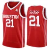 College Basketball Houston Cougars Jersey 0 Marcus Sasser 25 Jarace Walker 13 JWan Roberts 12 Tramon Mark 1 Jamal Shead 21 Emanuel Sharp University Stitch NCAA