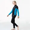 Wetsuits Drysuits Kids Neoprene Swimsuit Girls Surfing Diving Suit Children Underwater Wetsuit Boys Freediving Swimwear Bathing Suit Two Pieces 230320