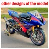 Motocykl Matte Black Fairing dla Daytona 675 675R 2013-2016 Bodywork 166NO.25 Daytona675 13 14 15 16 Body Daytona 675 R 2013 2014 2016 2016 OEM Moto Fairing Kit