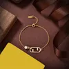 Lyxarmband för kvinnors designer smycken diamant guld bröllopskedja armband keltiska högkvalitativa armband