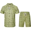 Мужские повседневные рубашки Дизайнерские летние шорты Наборы мужской спортивные костюмы пробегают костюмы для пота