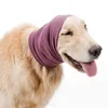 Vêtements pour chiens doux pour animaux de compagnie Snoods pour chiens cache-oreilles silencieux chapeau tonnerre et chat capuche apaisante Protection contre le bruit casquette de soulagement de l'anxiété