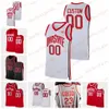 Stitched Ohio State Buckeyes Basketball Jerseys Custom Keita Bates-Diop Jim Jackson Jerseys D'Angelo Russell Aaron Craft Evan Turner Duane Washington Jr. CJ Walker