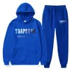 Mens Tracksuits trapstar غير الرسمية يضع Tracksuit Autumn Winter Fashion Men Hoodie and Spectupants اثنين