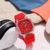 Armbanduhr Frauen einfache Vintage -Uhren für Frauen zahlen Armband