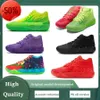 OG MB Lamelo Ball MB1 Rick et Morty Shoes MB.01 Queen City Basketball Mens MB1 IRIDESCENT Dreams Sneakers MB 2 Nickelodeon Slime Kids White