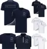 F1 Racing Team T-shirt Polo Shirt Formel 1 T-shirt Jersey 2023 Ny säsong F1 Kläder Toppar Summer Quick Dry Mens Womens T-shirts