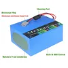 36V 80AH Electric Bike Scooter Lithium Ion Battery Pack med 2000W 3000W BMS 5A -laddare