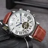 2023 Brand Brand Original Business Men's Watch Classic Round Case Automática Máquinas Assista a relógio de relógio de relógio de relógio Comompensado
