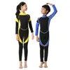 Mute Mute stagne Mute a maniche lunghe in neoprene Mute da immersione per ragazzi Ragazze Bambini Rash Guards One Piece Surf Swim Snorkel bambino # 292553 230320