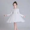 Robes de fille KEAIYOUHUO filles robe de noël fleurs d'hiver dentelle enfants robes de princesse pour filles vêtements enfants robe de mariée enfant en bas âge 230320