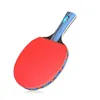 Table Tennis Raquets Allenamento da tavolo Racket da tennis corto manico lungo Student Ping Pong Paddle 2 Ping Pong Paddles con 3 palline da pingpong Borse di stoccaggio 230320