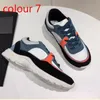 Casual shoes women designer shoes Travel leather man lace-up fashion lady Flat Running Trainers Letters woman SHoes platform men gym sneakers size 35-42-45 With box