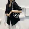 Evening Bags Unique Design Zebra Patterned Holographic Cloud Clip Purse Trendy Lady Pleated Pouch Handbag Clutch Dumpling 230317