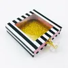 False eyelashes Makeup make up beauty lashes Square window pull box fake eyelash packaging magnet box Drawer Style 8x8 cm square