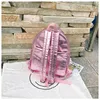 School Bags Kpop Shiny backpack big capacity Casual Girls Bag Laptop Backpack sac PU leather Travel Rucksack female bags Silve 230320