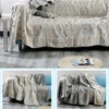 Filtar 100% bomull Muslin Summer Filt Bed Soffa Travel Breatble Chic Böhmen Stor mjuk kast Filt Para filt 230320