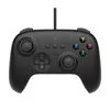 Game Controllers 8bitdo Wired Controller Gaming Joystick voor Switch Steam PC Android Gamepad Handle Control