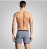 Poltas de cuecas vendem boxers de pernas compridas masculinas de qualidade de algodão de qualidade calcinha moda moda de homem interior de homem plus size xxxl