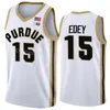 College Purdue Boilermakers Jerseys Basketball 15 Zach Edey 2 Fletcher Loyer 3 Braden Smith 0 Mason Gillis 5 Brandon Newman 1 Caleb Furst Stitched University NCAA